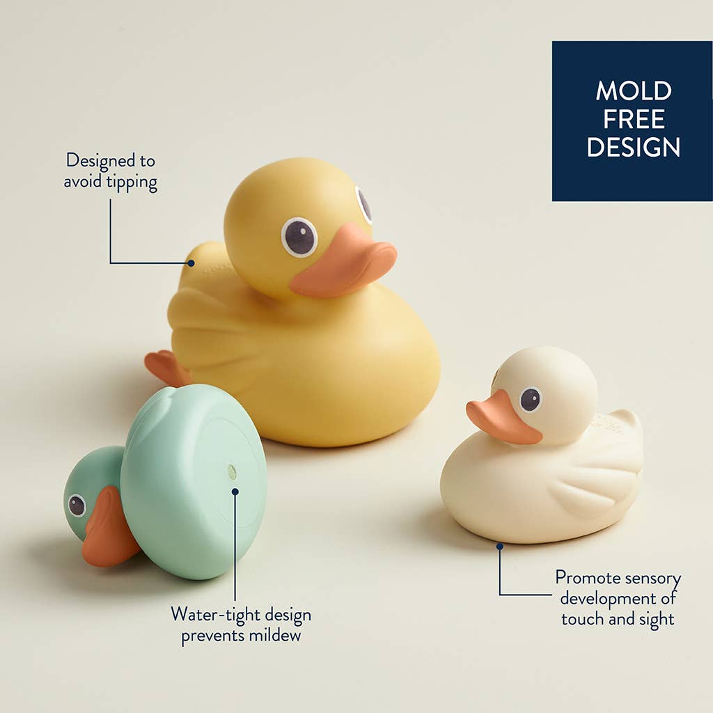 Itzy Ritzy Itzy Ducky Family™ - Bath + Water Table Toys: Mallard