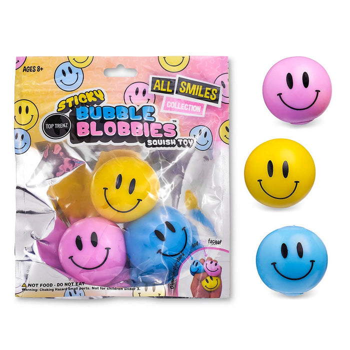 STICKY BUBBLE BLOBBIES HAPPY