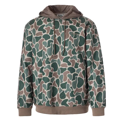 FIELDSTONE YOUTH ROOST QUILTED  HOODIE CAMO