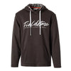 FIELDSTONE YOUTH SCRIPT MIDWEIGHT HOODIE CHOCOLATE