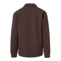 Roost Youth Drake Quarter Zip Brown
