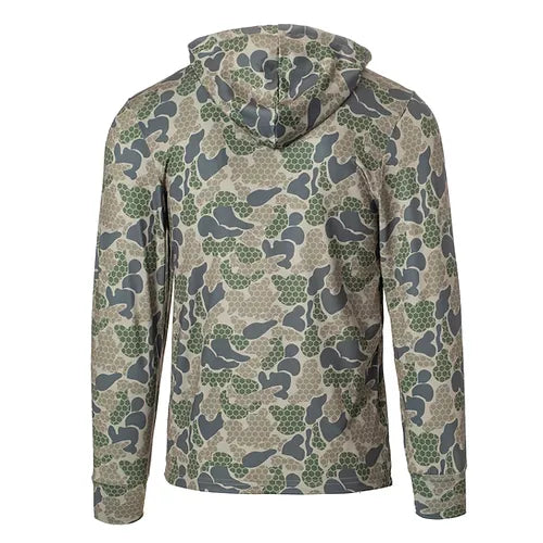 FIELDSTONE YOUTH BACKWOODS HEX CAMO HOODIE