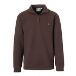 FIELDSTONE YOUTH DRAKE 1/4 ZIP CHOCOLATE