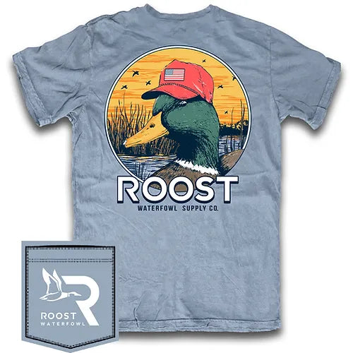 FIELDSTONE YOUTH ROOST DUCK WITH HAT TEE