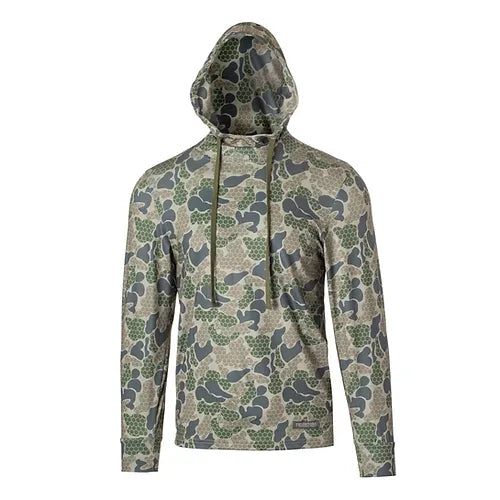 FIELDSTONE YOUTH BACKWOODS HEX CAMO HOODIE