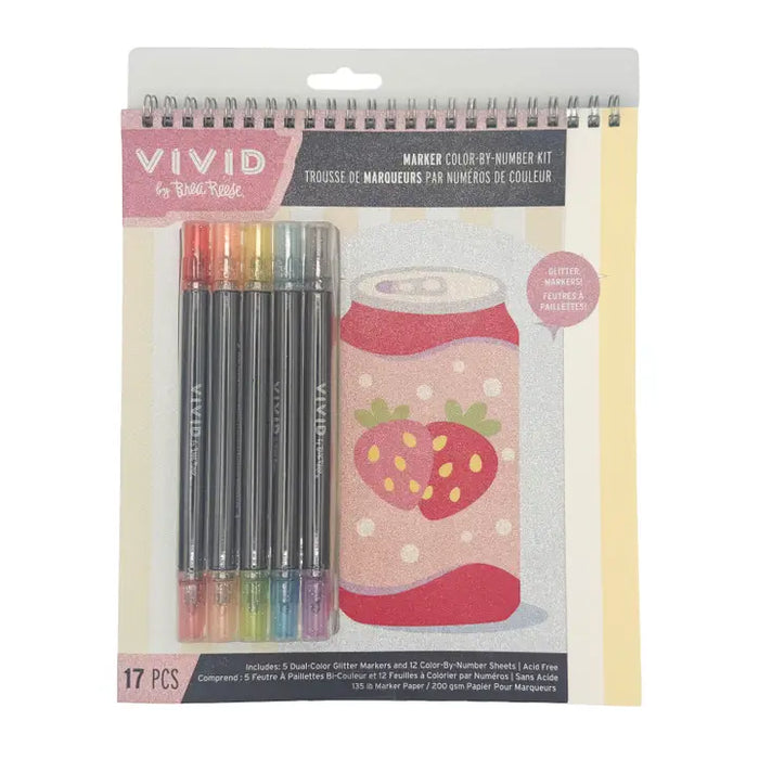 Momenta BRVV Spiral Marker Notebook Pad  Soda Pop