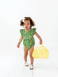 OLLIE JAY EMMY ROMPER IN BOLD BUTTERFLY