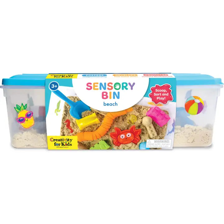 SENSORY BIN BEACH