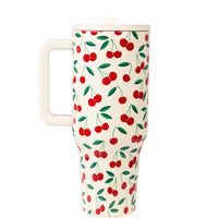 HYDROJUG CHERRIES 32 OZ TRAVELER TUMBLER