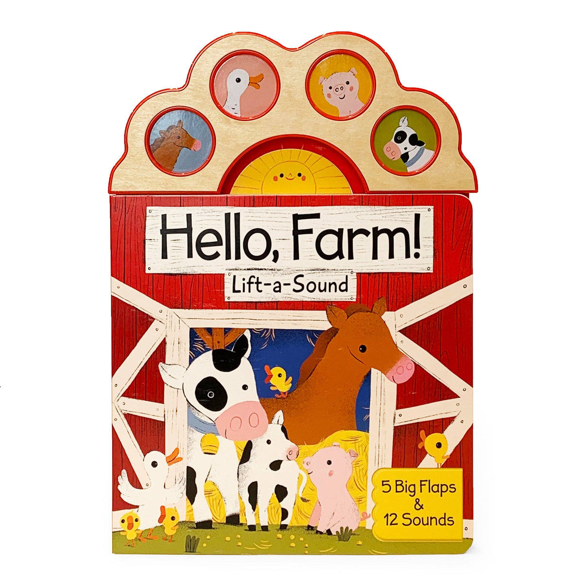 HELLO FARM! LIFT A FLAP ANIMAL SOUND BOOK