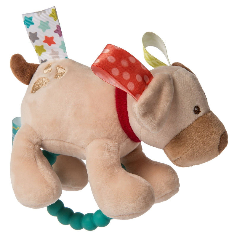 MARY MEYER  TAGGIES BUDDY DOG TEETHER RATTLE