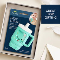 Itzy Ritzy Bitzy Shake™ - Silicone Teether with Rattle: Tumbler