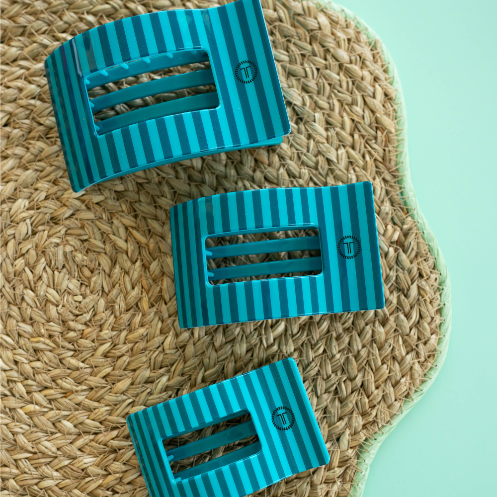 Cabana Cutie Small Flat Rectangle Hair Clip