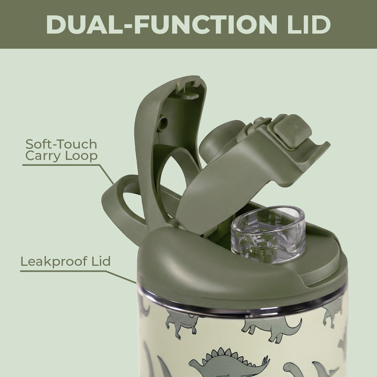 Dinosaur 14 Oz Ease 2 O