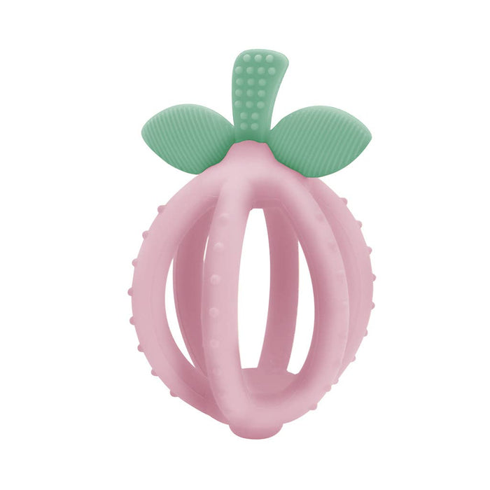 Bitzy Biter™ Teething Ball Baby Teether Pink Lemonade