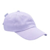 BITS & BOWS LAVENDER BASEBALL HAT WITH BOW BACK