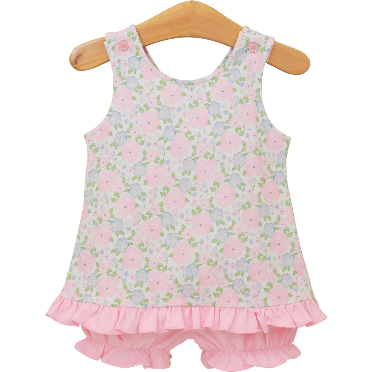 FLORAL BLOSSOMS BLOOMER SET