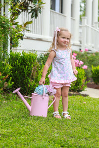 FLORAL BLOSSOMS BLOOMER SET