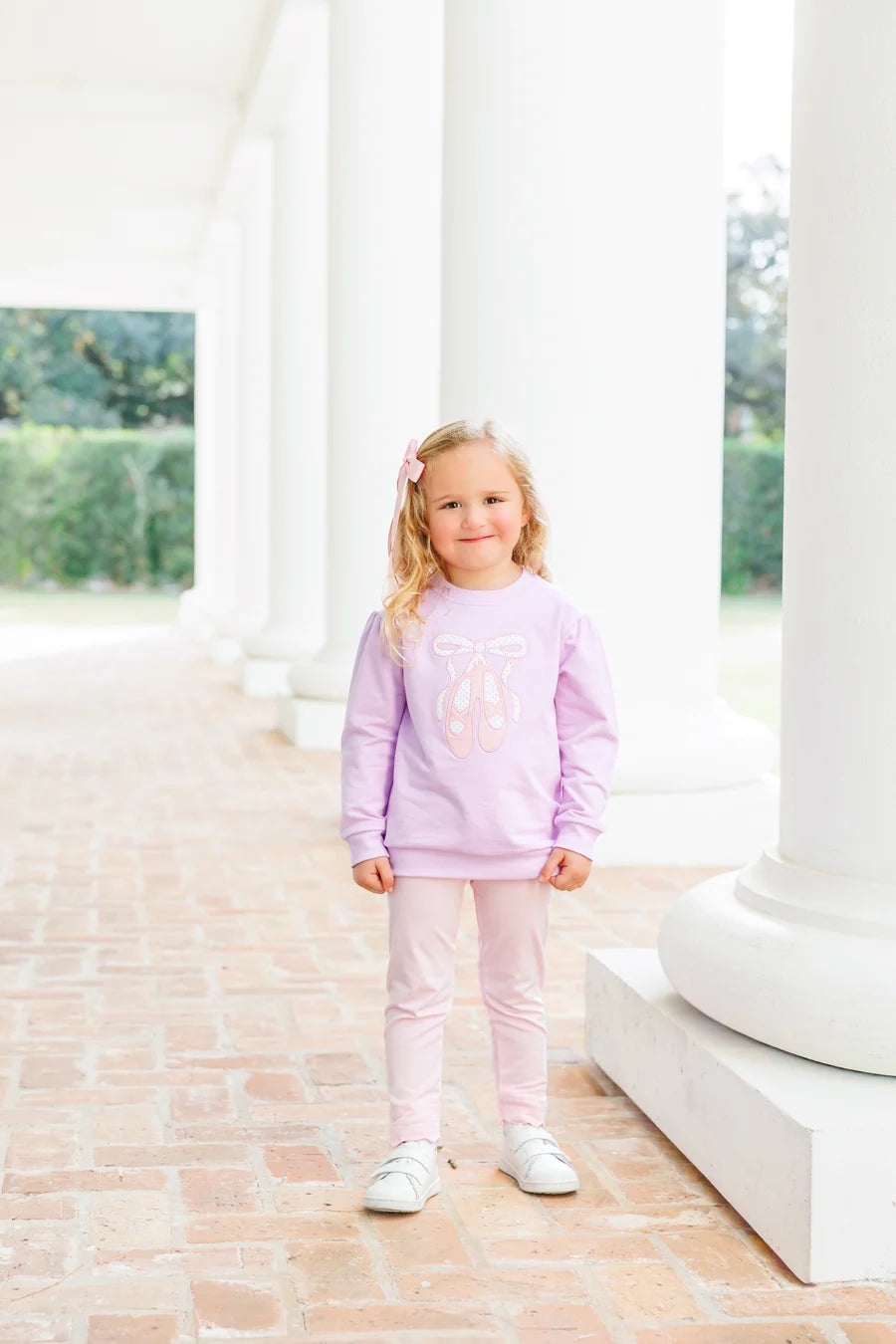 French Terry Pullover Ballet Shoes