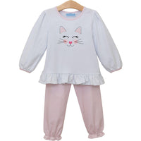 TROTTER STREET KITTEN PANTS SET