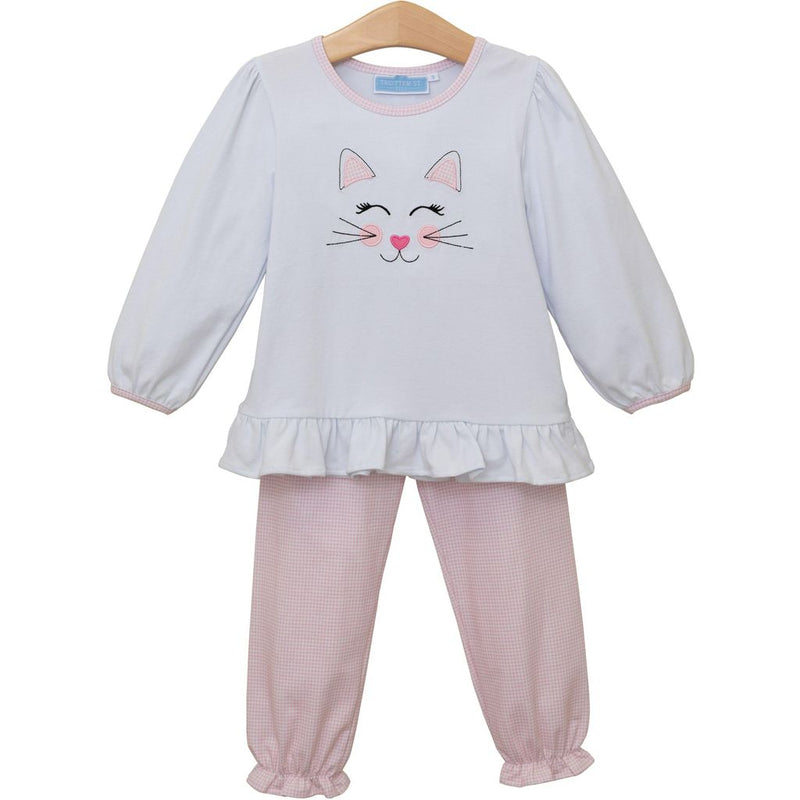 TROTTER STREET KITTEN PANTS SET