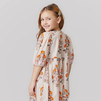 PINK CHICKEN EVELYN DRESS CLOUD BOUQUET FLORAL