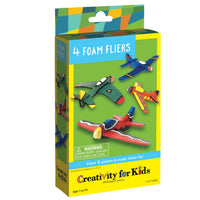 Box of '4 Toy Flyers' creativity kit for kids by Creativity for Kids