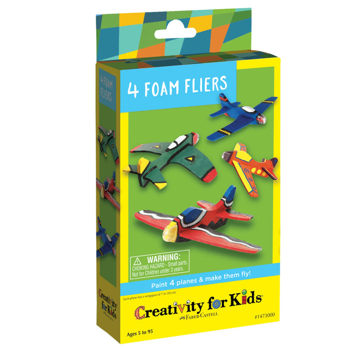 Box of '4 Toy Flyers' creativity kit for kids by Creativity for Kids