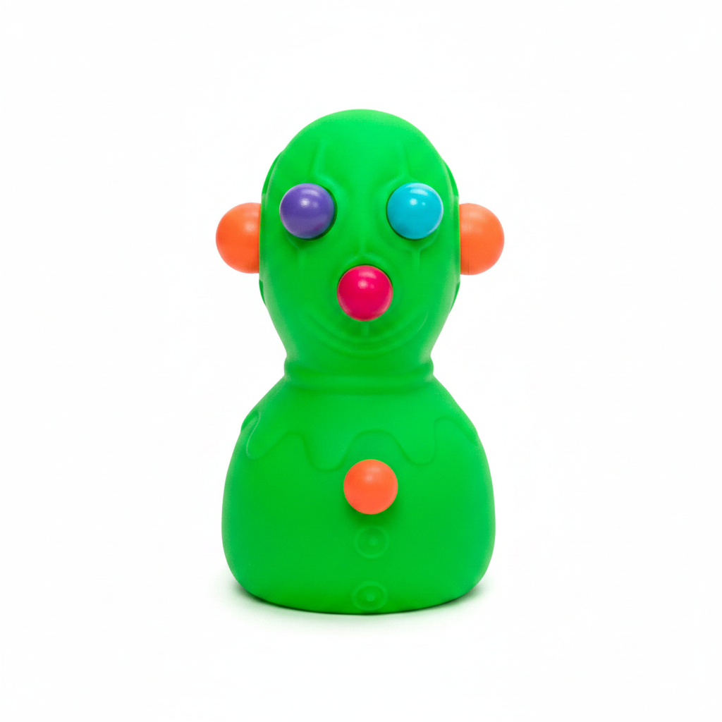 Green Nee Doh Panic Pete