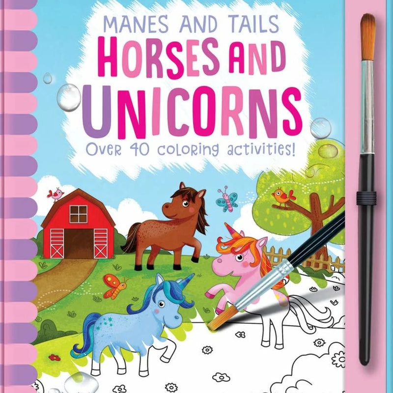 PAINT WITH WATER HORSES & UNICORNS
