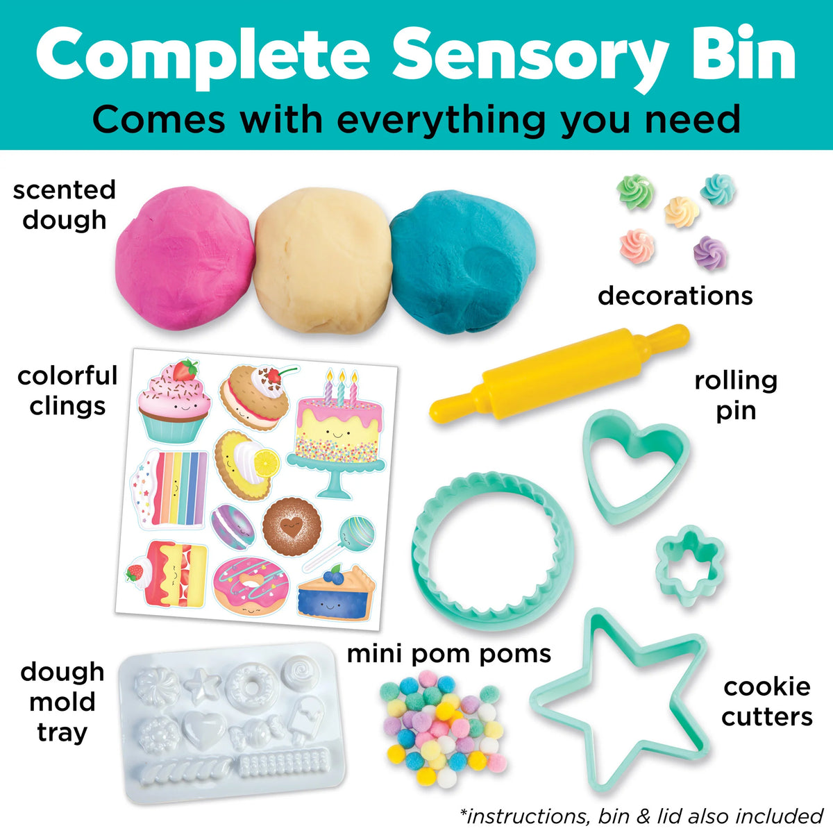 SENSORY BIN BAKE SHOP