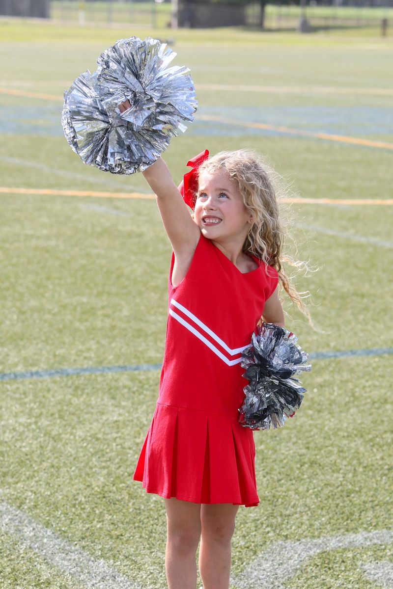 Cheer Uniform Dress Red