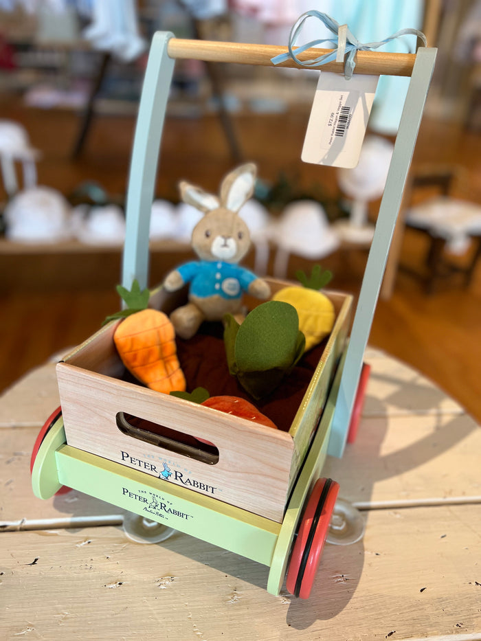 PETER RABBIT WAGON & VEGGIE SET