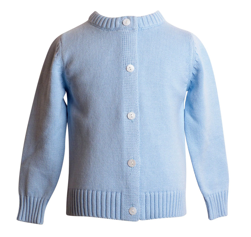 THE YELLOW LAMB CAREY CARDIGAN LIGHT BLUE