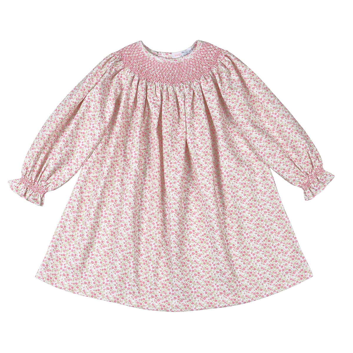 Melody Hand Smock Bishop Dress