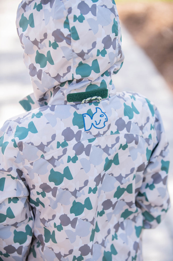 PRODOH REFLECTIVE RAIN JACKET CAMO