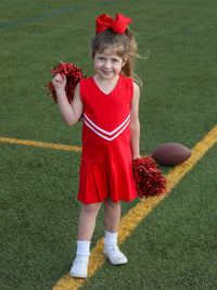 Cheer Uniform Dress Red
