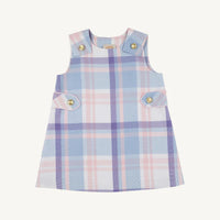 TBBC JANIE JUMPER PEACH BLOSSOM PLAID