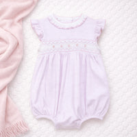 Julia Smocked Bubble Pink