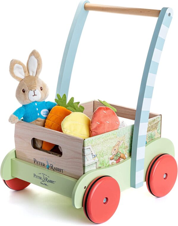 PETER RABBIT WAGON & VEGGIE SET