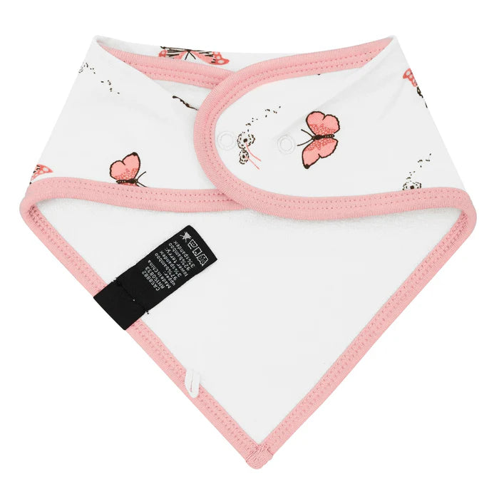 KYTE BABY BIB IN BUTTERFLY