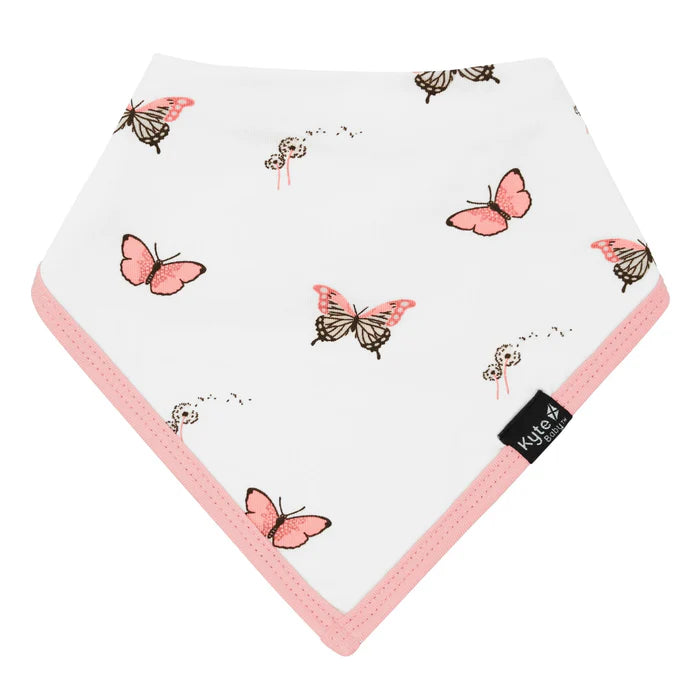 KYTE BABY BIB IN BUTTERFLY