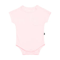 KYTE BABY CREW NECK TEE BODYSUIT IN SAKURA