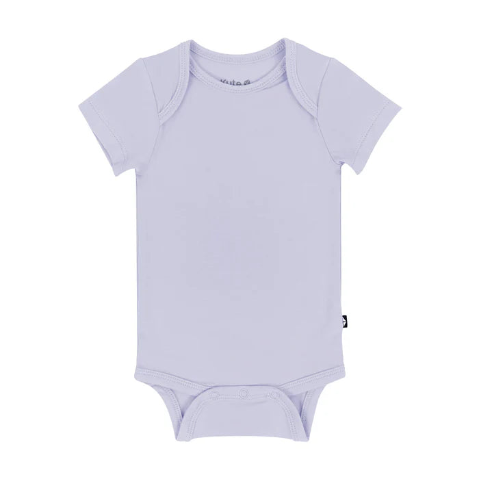 KYTE BABY CREW NECK TEE BODYSUIT IN LILAC