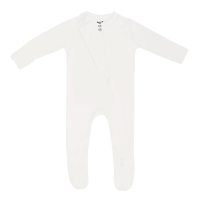 KYTE BABY ZIPPERED FOOTIE CLOUD