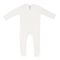 KYTE BABY ZIPPERED FOOTIE CLOUD