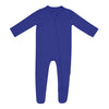 KYTE BABY ZIPPERED FOOTIE ROYAL