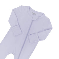 KYTE BABY ZIPPERED ROMPER IN LILAC