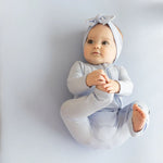 KYTE BABY ZIPPERED ROMPER IN LILAC