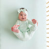 KYTE BABY ZIPPERED ROMPER IN MINT